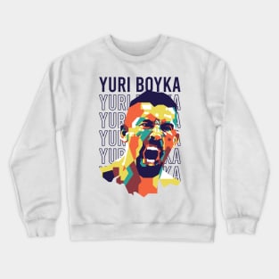 Yuri Boyka On WPAP Art Crewneck Sweatshirt